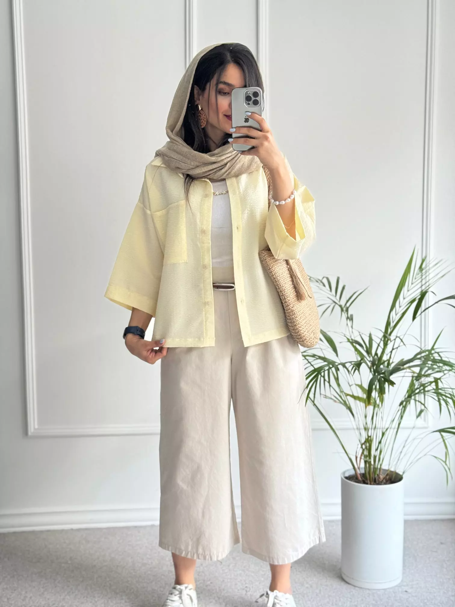 مانتو شومیزی باکسی آبنباتی